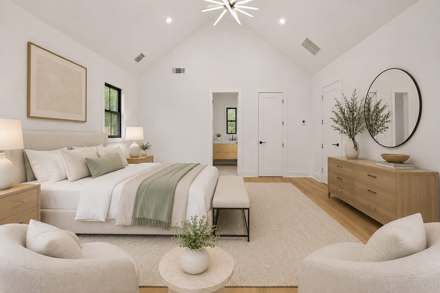 Upstairs loft sitting area